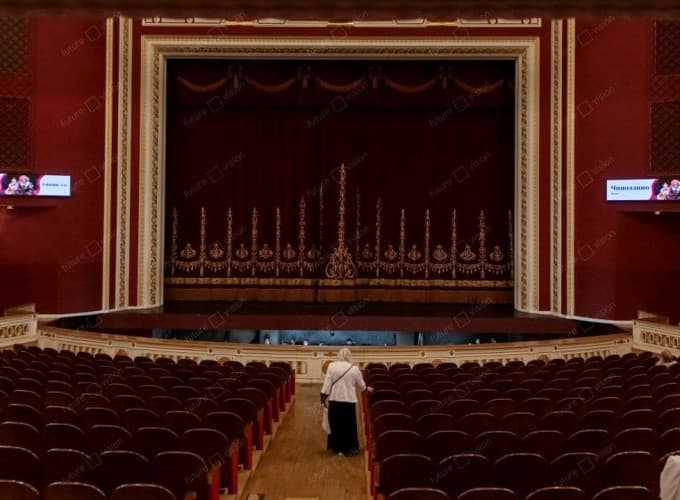 Светодиодные экраны, самарский театр оперы и балета